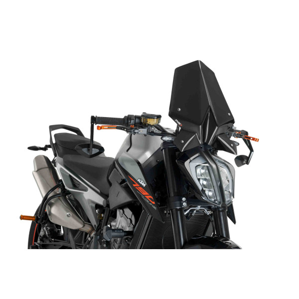 Puig Puig sport screen | black (opaque) | ktm 890 duke r 2020>current
